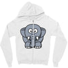 kids elephant Zipper Hoodie