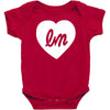 little mix logo heart Baby Bodysuit