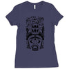 aztec design totem Ladies Fitted T-Shirt