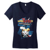 mighty hamthoro Women's V-Neck T-Shirt