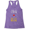 stay positive Racerback Tank