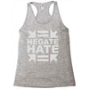 negate hate Racerback Tank