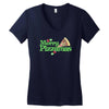 merry pizzamas Women's V-Neck T-Shirt