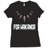 for wakanda Ladies Fitted T-Shirt