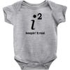 keepin' it real t shirt s m l xl 2xl 3xl funny math calculus pi nerdy Baby Onesie