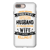 Super Cool Husband Of A Freaking Awesome Wife iPhone 8 Plus