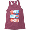 Women's March Stand Unite Fight Racerback Tank