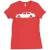 schleifmaschine w202 Ladies Fitted T-Shirt