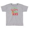 pizza christmas humor Toddler T-shirt