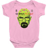 no brain no gain Baby Onesie