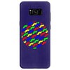 funny girly colorful patterns mustaches Samsung Galaxy S8
