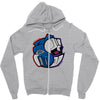 one shall stand, one shall fall Zipper Hoodie