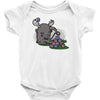 moosing block Baby Onesie