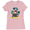 save the galaxy Ladies Fitted T-Shirt