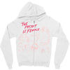 Women's March The Present is Female Zipper Hoodie