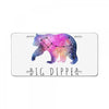 Big Dipper with Galaxy License Plate