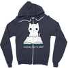 learning how to adul Zipper Hoodie