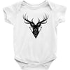 deer head vector Baby Bodysuit