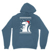 big trex santa ugly christmas Hoodie