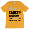 stomach cancer awaneress i wear periwinkle for someone special to me T-Shirt