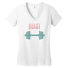 beast Women's V-Neck T-Shirt