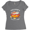 calcifer's bacon and eggs Women's Triblend Scoop T-shirt