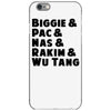 real hip hop heads iPhone 6/6s Case