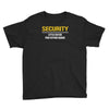 security little sister protection squad Youth Tee