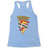 in pizza we crust Racerback Tank
