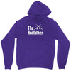 the rodfather   mens funny fishing Unisex Hoodie