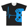 game heart beat All Over Men's T-shirt