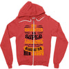 My Daughter Is Super Awesome Her Daddy Zipper Hoodie