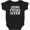 Zero Fucks Given Baby Bodysuit