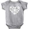 cat love paw Baby Onesie