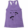 I Do Not Want To Go To School Racerback Tank
