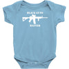 black guns matter Baby Onesie
