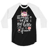 Tough She Be But Little She Is Fierce 3/4 Sleeve Shirt
