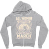 women march Zipper Hoodie