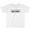 big papa Toddler T-shirt