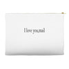 i love you mail Accessory Pouches