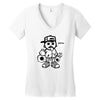 hustle Women's V-Neck T-Shirt