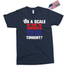 on a scale of one to america how free are you tonight Exclusive T-shirt