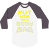 body bag 3/4 Sleeve Shirt