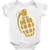 granate grenade waffe weapon krieg war pc game classic usa army Baby Onesie