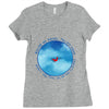 Angel (a235) Ladies Fitted T-Shirt
