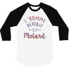 l homme parfait est motard 3/4 Sleeve Shirt
