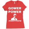 Gower Power Ladies Fitted T-Shirt