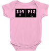 reflections on pi Baby Onesie