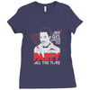 my girl wants to party all the time Ladies Fitted T-Shirt