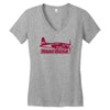 reno air racer decal air racing unlimited Women's V-Neck T-Shirt